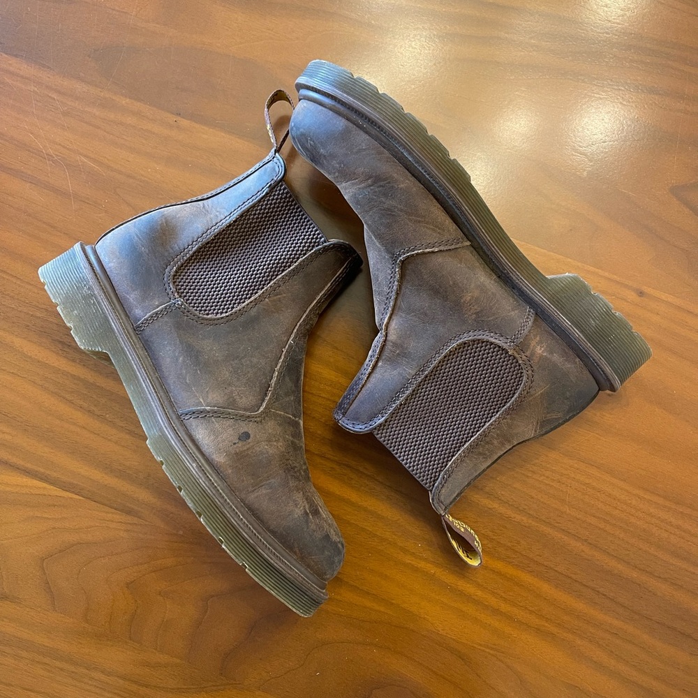 Dr Marten’s Brown Leather Chelsea Boots